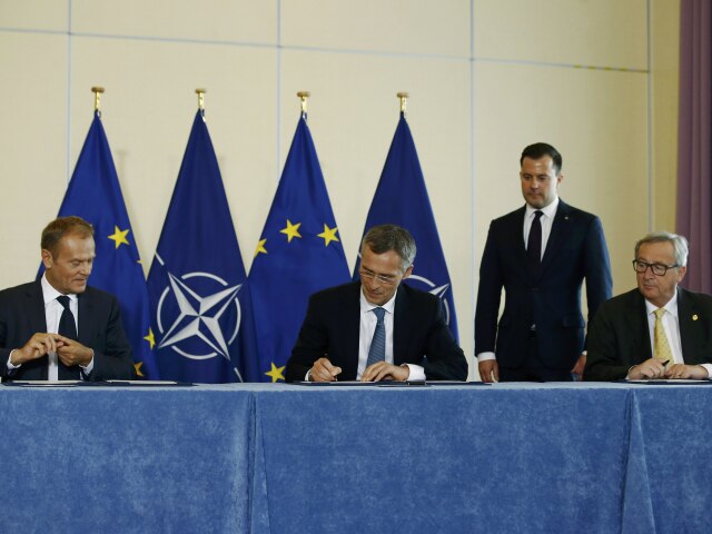 Jens Stoltenberg, Jean-Claude Juncker, Donald Tusk,