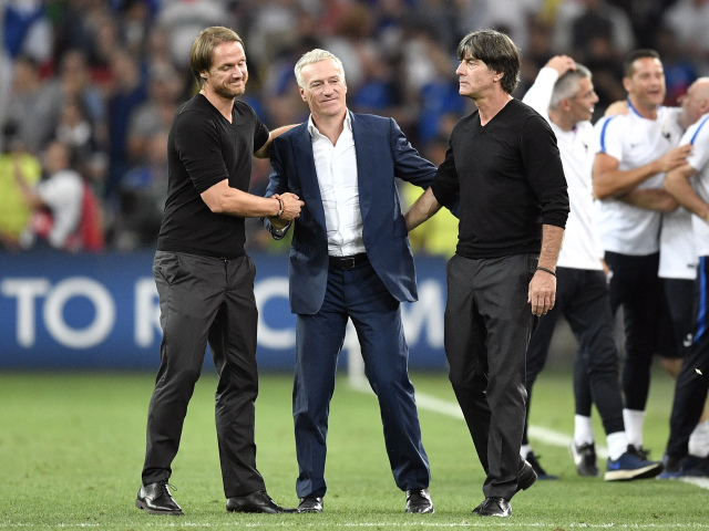 Joachim Löw, Thomas Schneider, Didier Deschamps,