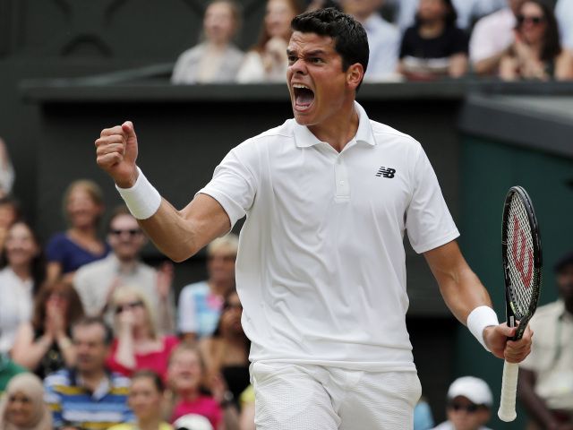 Milos Raonič Wimbledon 2016