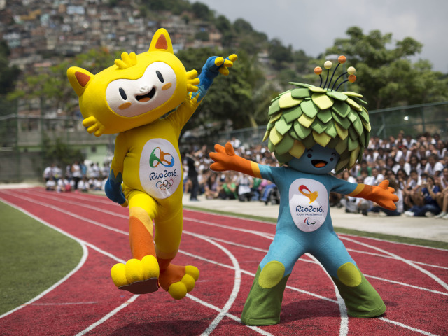 Vinicius, Tom, maskoti Rio 2016