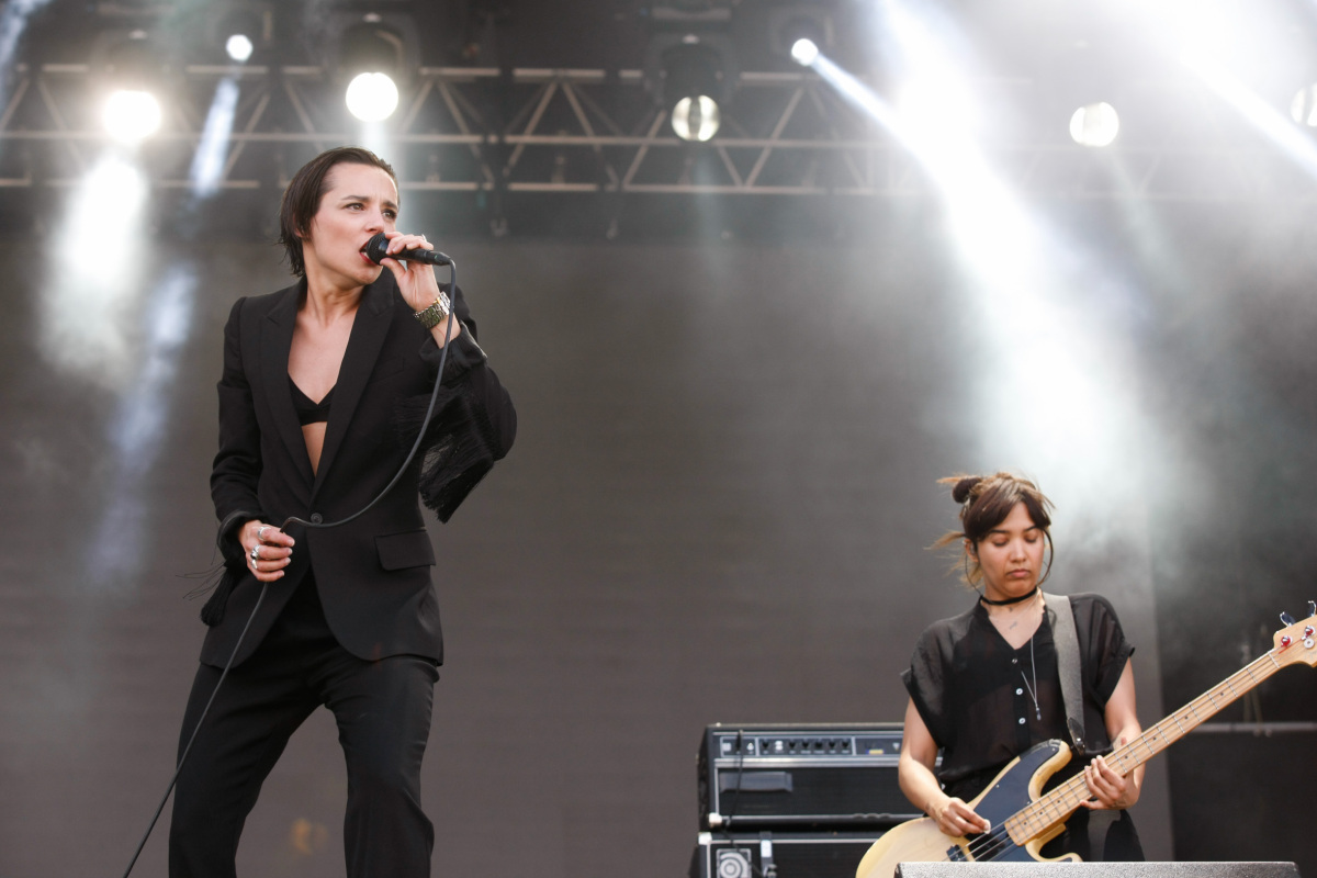 festival Pohoda 2016 Koncert Savages na Pohode.