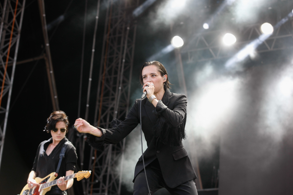 Koncert Savages na Pohode.