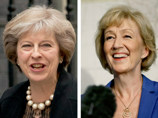 Theresa Mayová, Andrea Leadsomová