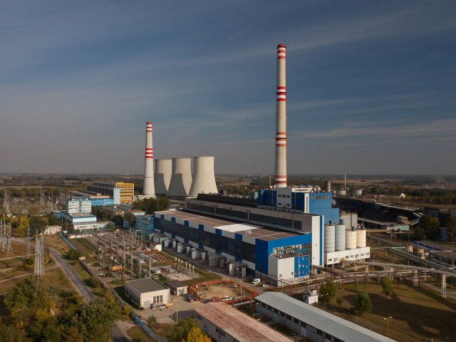 Vojany, elektráreň, komín