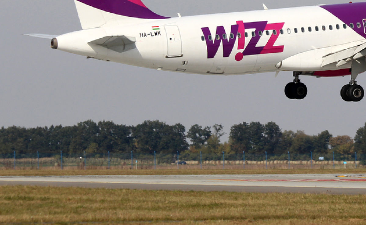 wizz air lietadlo