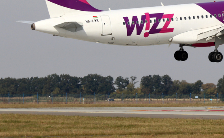 wizz air lietadlo