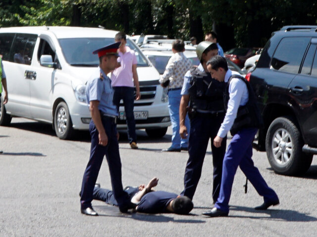 Almaty, Kazachstan, polícia