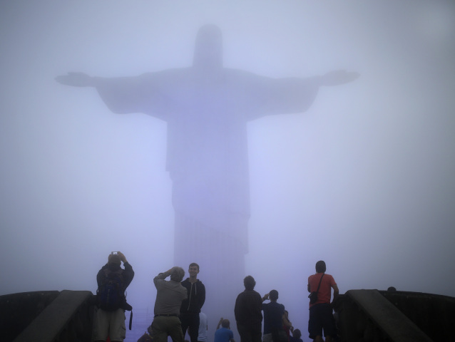 Brazília, Rio de Janeiro, socha Krista Vykupiteľa,