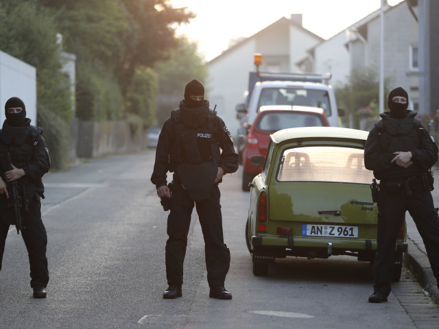 Ansbach, útok, polícia