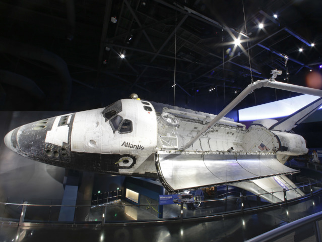 vesmír, antlantis, cape canaveral, florida