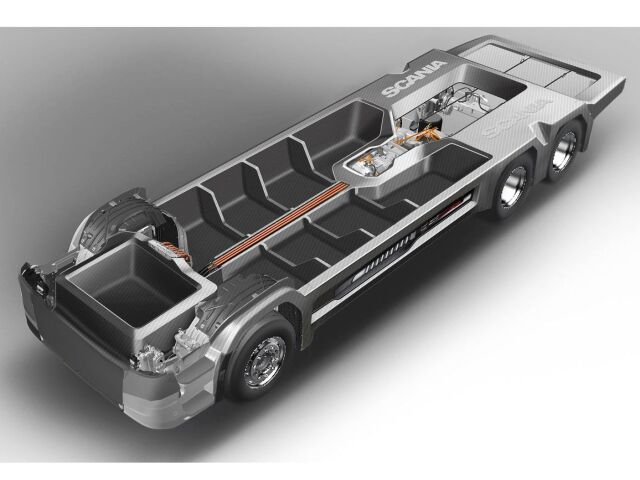 Scania - karbónový podvozok