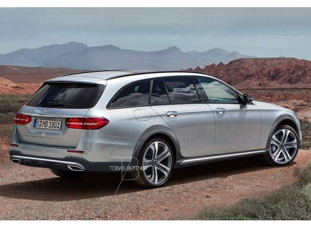Mercedes-Benz E All Terrain - 2016 ilustrácia