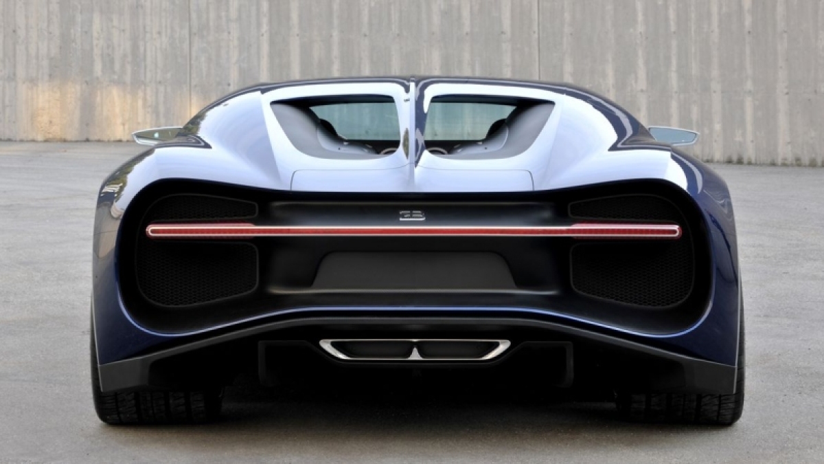 Bugatti Chiron - pôvodný návrh