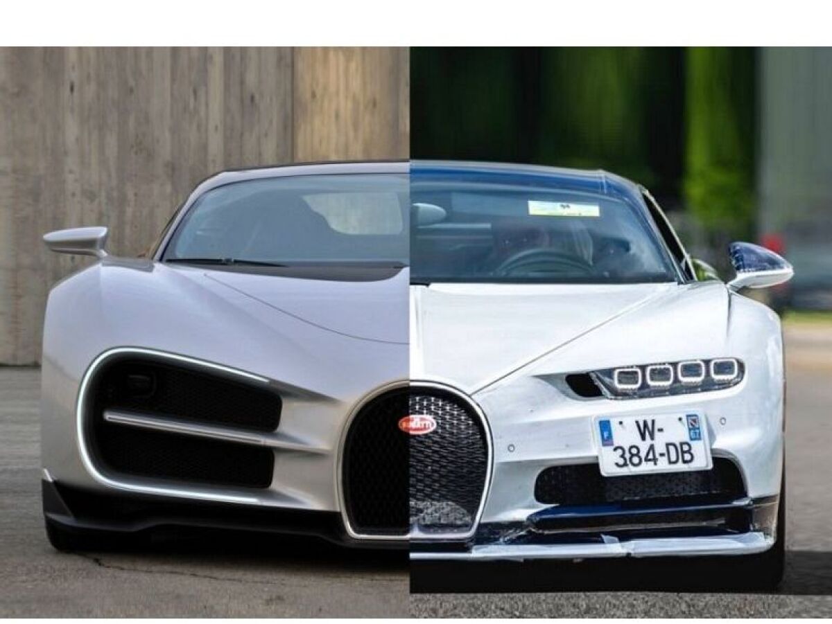 Bugatti Chiron - pôvodný návrh