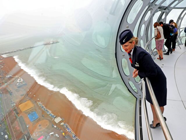 Britain Brighton Tower, vyhliadková veža, British Airways i360