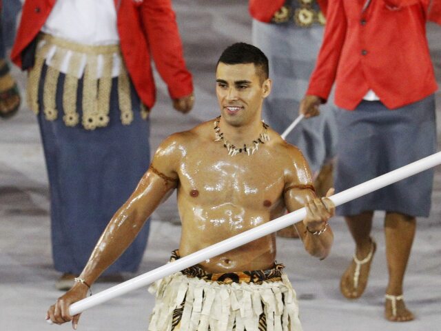 zápasník Pita Nikolas Taufatofua 