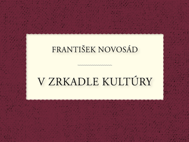 František Novosád V zrkadle kultúry