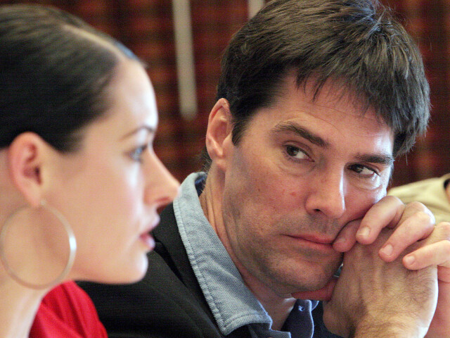 Herec Thomas Gibson na archívnom zábere.