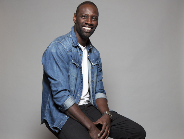 Herec Omar Sy na archívnom zábere.