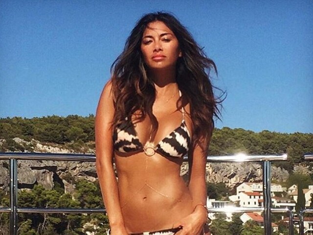 Speváčka Nicole Scherzinger na zábere z Instagramu.