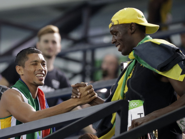 Wayde van Niekerk, Usain Bolt