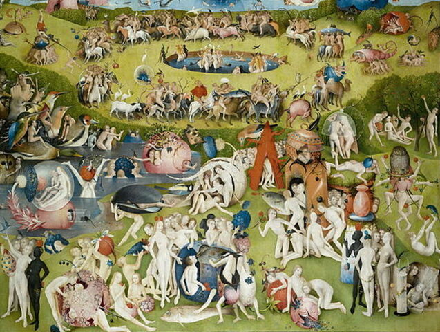 Záhrada pozemských rozkoší Museo del Prado Madrid