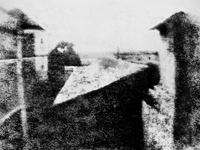 Pohľad z okna v Le Gras, Joseph Nicéphore Niépce