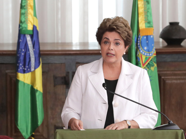 brazílska prezidentka, Dilma Rousseffová