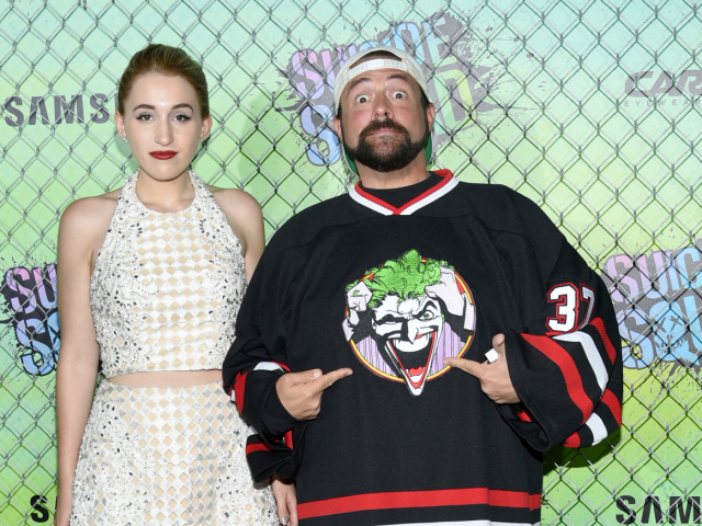 Kevin Smith a jeho dcéra Harley Quinn Smith 