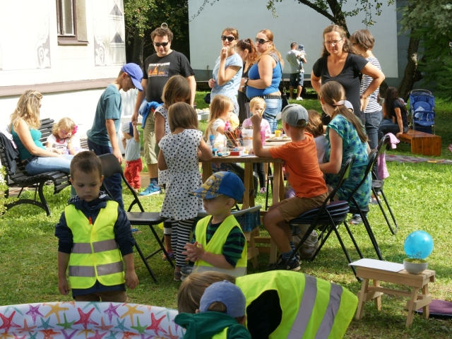 SSG, vila Dominika Skuteckého, piknik