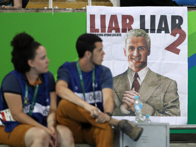 Ryan Lochte, transparent, Rio 2016
