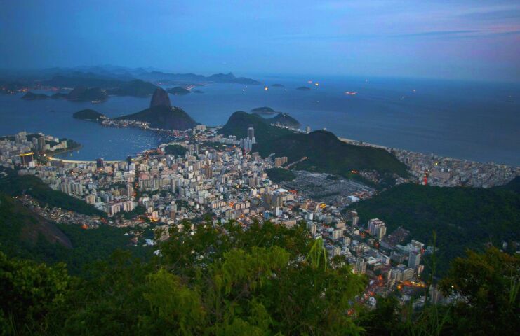 Rio de Janeiro, Brazília, pláž, more