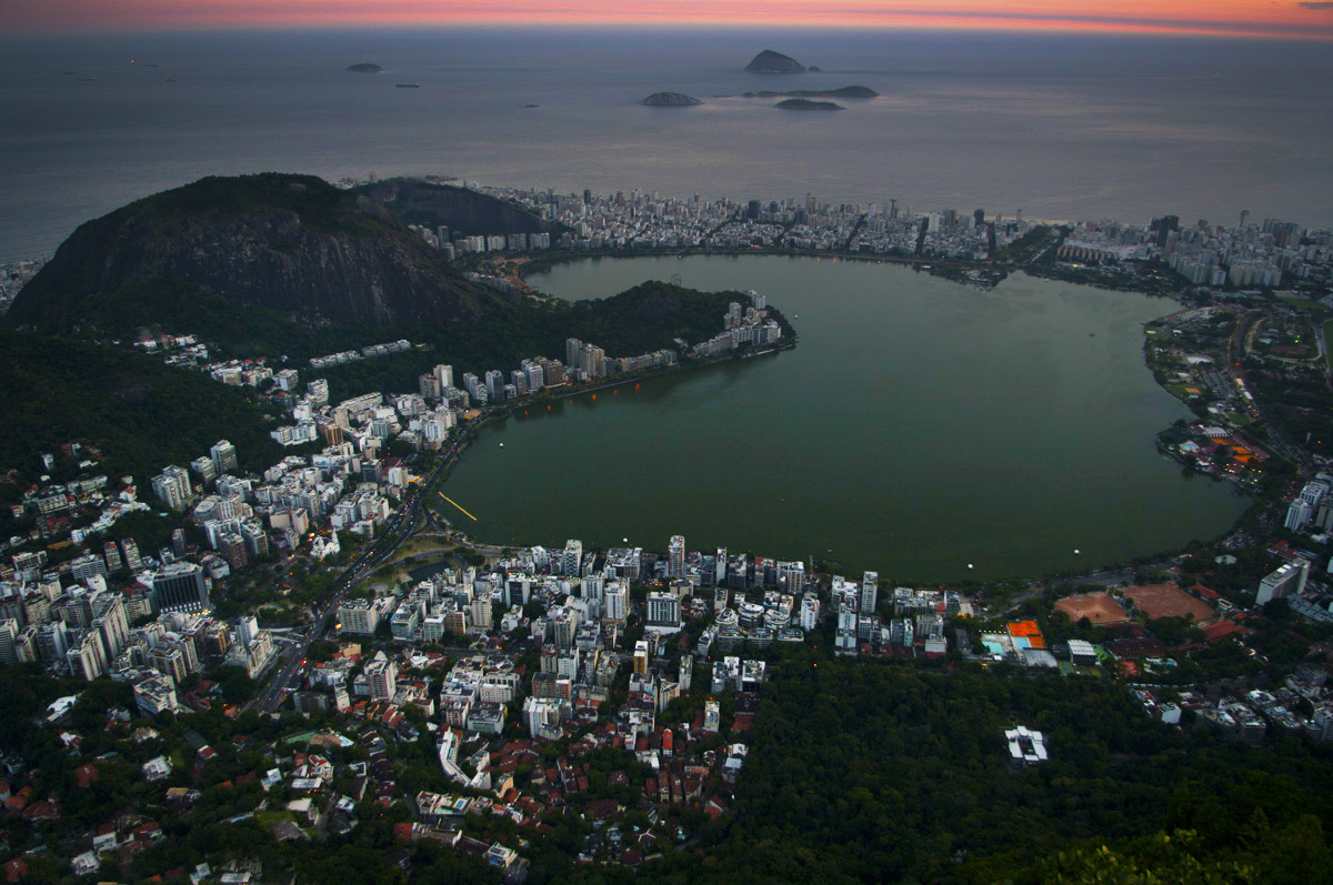 Rio de Janeiro, Brazília, pláž, more