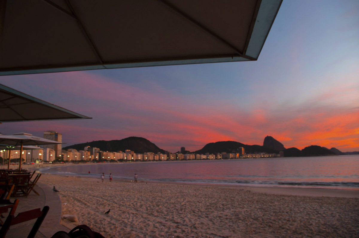 Rio de Janeiro, Brazília, pláž, more