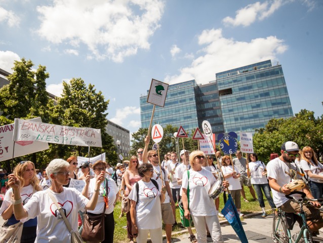 učitelia, štrajk, protest