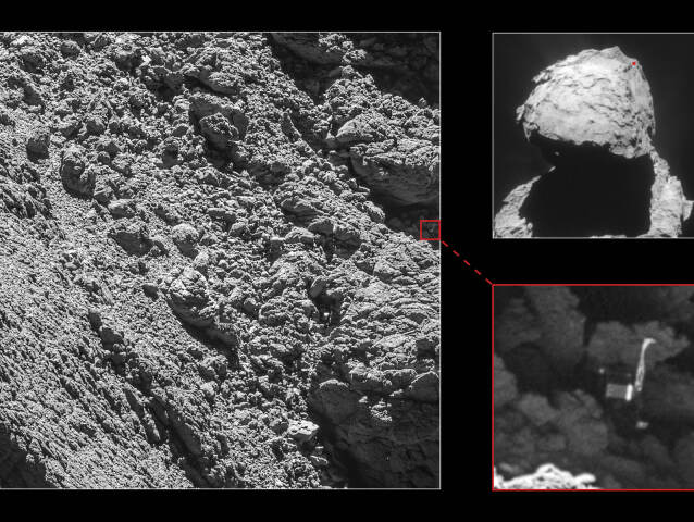 philae, sonda, vesmír