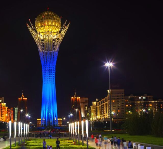 Astana, Kazachstan, Bajterek,