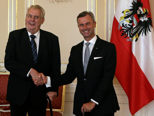 Miloš Zeman, Norbert Hofer