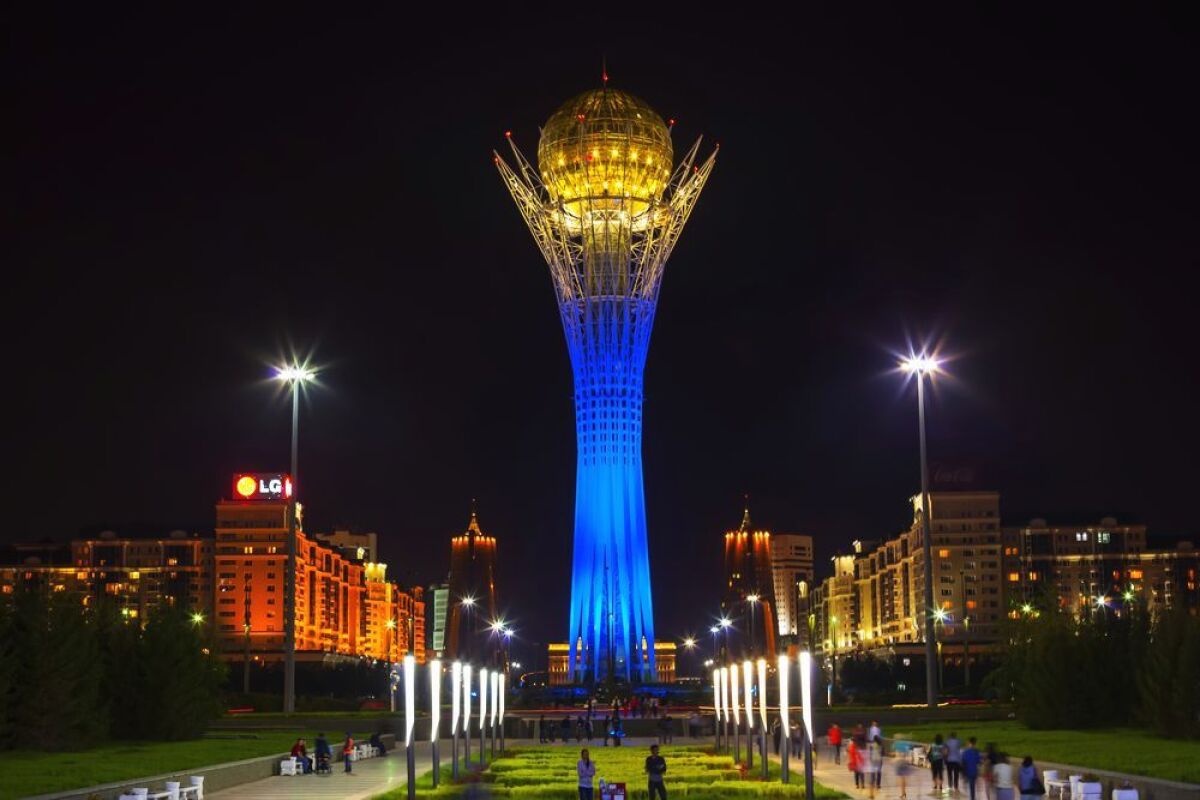 Astana, Kazachstan, Bajterek,
