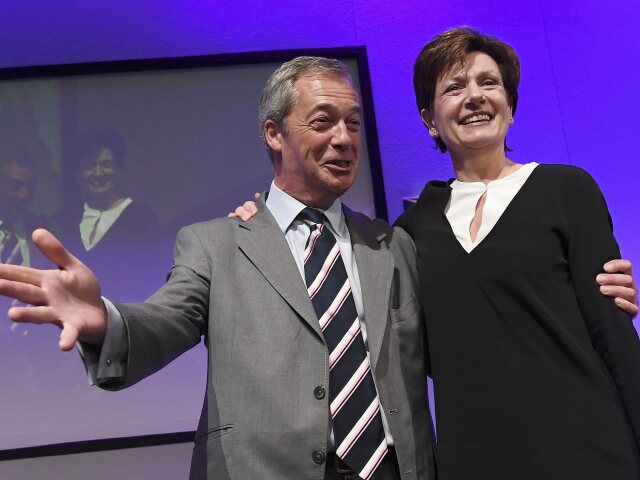Diane Jamesová, Nigel Farage, UKIP