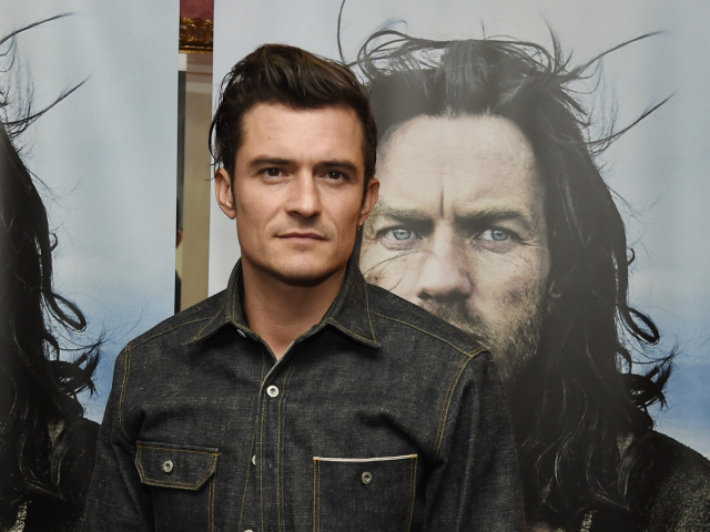 Herec Orlando Bloom na archívnom zábere.