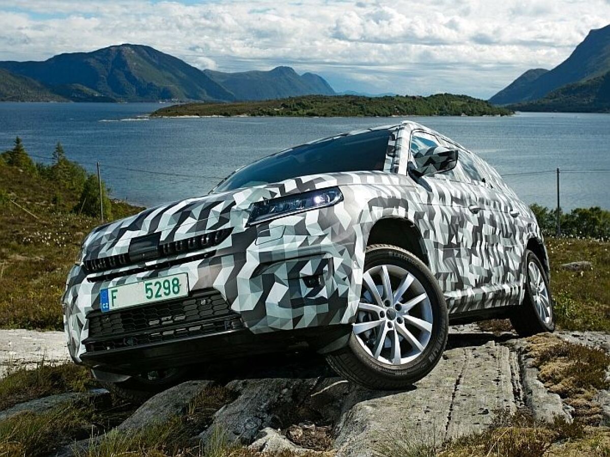 Škoda Kodiaq - testovací program