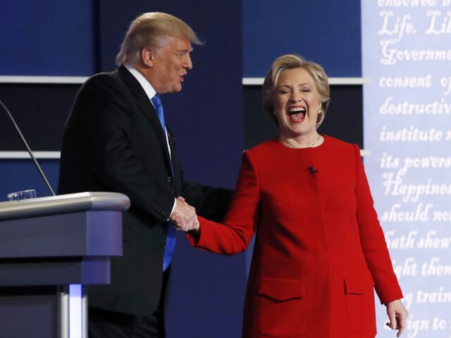 Clintonová, Trump, debata