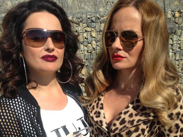 Petra Polnišová (vľavo) a Zuzana Šebová