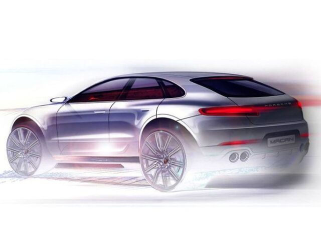 Porsche Cayenne Coupé - ilustrácia