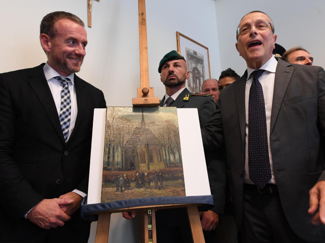APTOPIX Italy Van Goghs Found