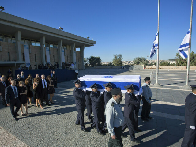 Šimon Peres, Izrael, pohreb