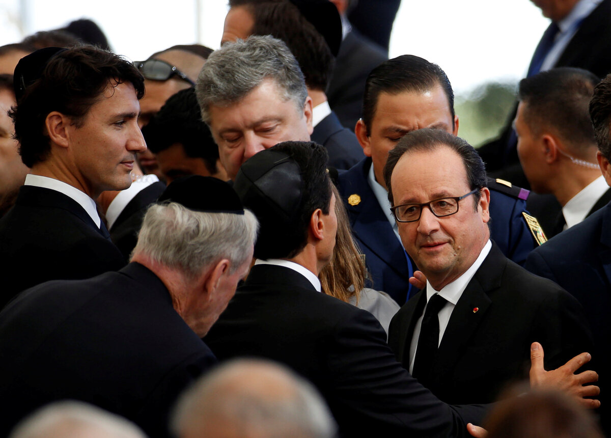 Francois Hollande, Justin Trudeau