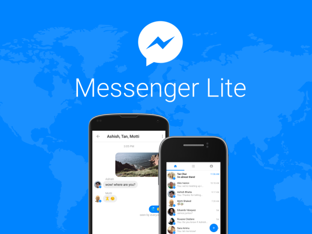Facebook, Messenger, Messenger Lite, sociálna sieť