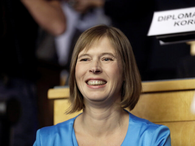 Kersti Kaljulaidová, estónsko